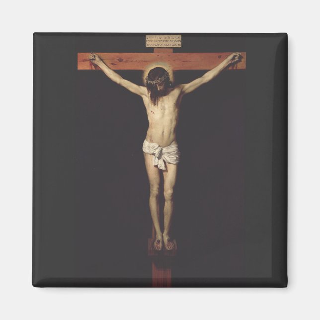 Imã Cristo Crucificado por Diego Velazquez (Frente)