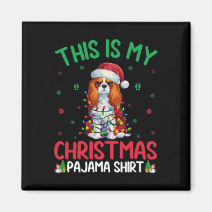 Imã Cristo de Cavalier King Charles Spaniel do Xmas Fe