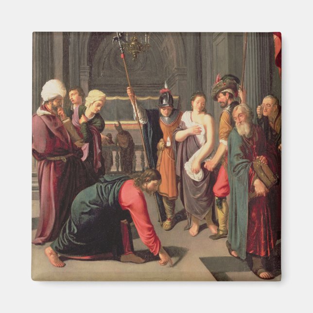 Imã Cristo e Mulher Adulterada (Frente)