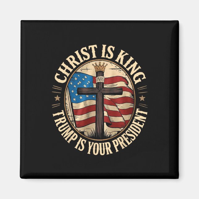 Imã Cristo é Rei e Trump é Presidente  (Frente)