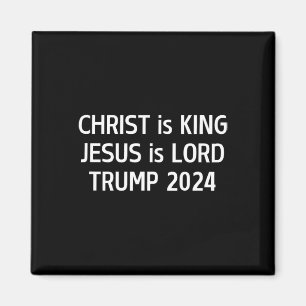 Imã Cristo é Rei Jesus é Senhor Trump 2024 Cristão 