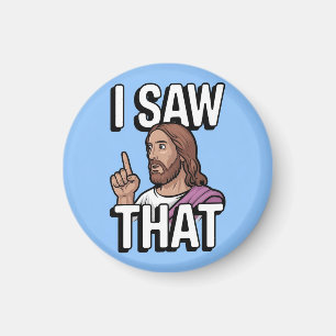 Imã Cristo Jesus está te observando, Jesus eu vi aquil