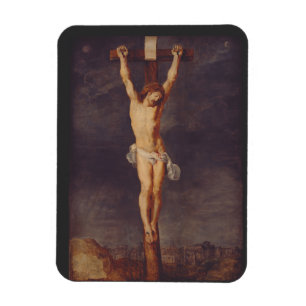 Ímã Cristo morto na cruz por Peter Paul Rubens