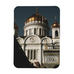 Ímã Cristo Moscou - Arquitetura da Catedral de Salvado