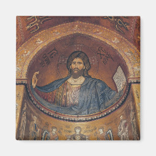 Imã Cristo Pantocrator e Madonna