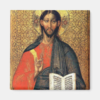 Imã Cristo Pantocrator Ícone Ortodoxo Século XVI 