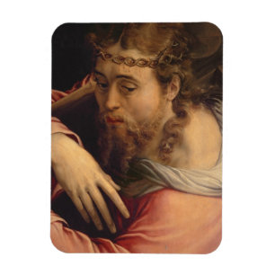 Ímã Cristo que leva a cruz, 1540-45 (óleo no painel)