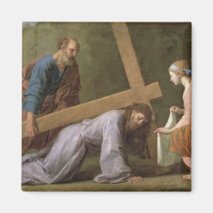 Imã Cristo que leva a cruz, c.1651