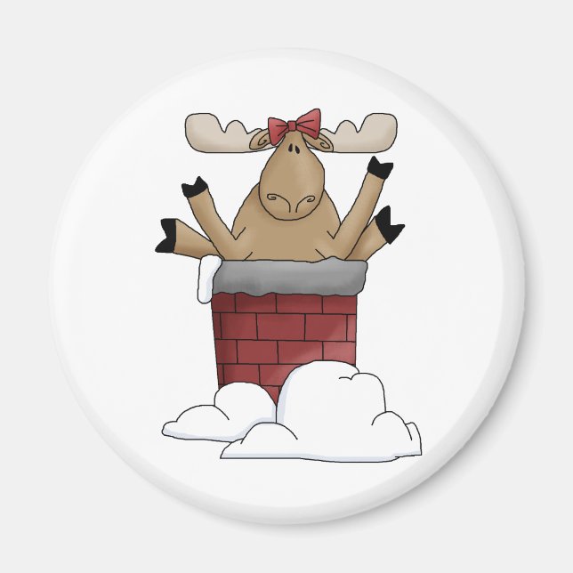 Imã Critério de Natal ・ Moose & Chimney (Frente)