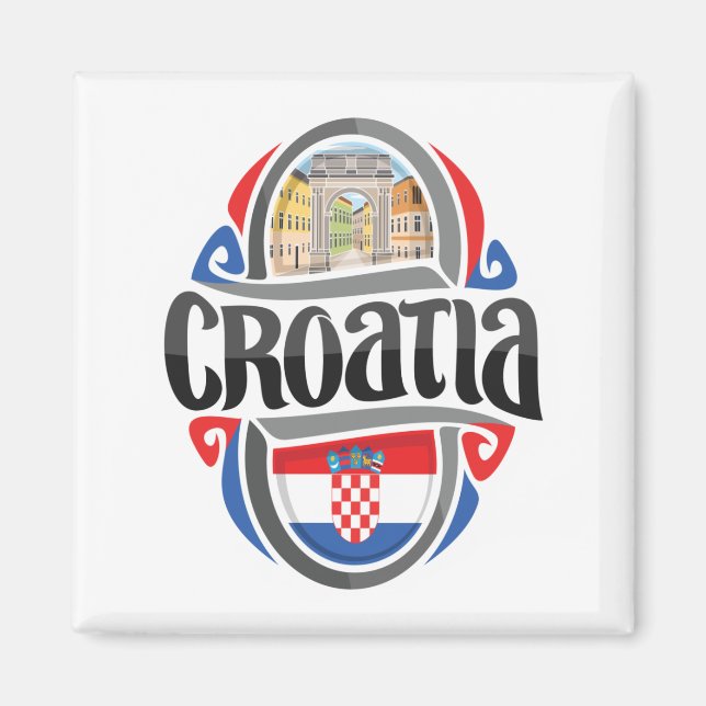 Imã Croácia (Frente)