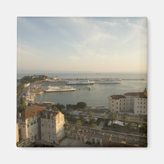 Imã Croácia, Dalmácia, Split. Vista da Riva (Frente)