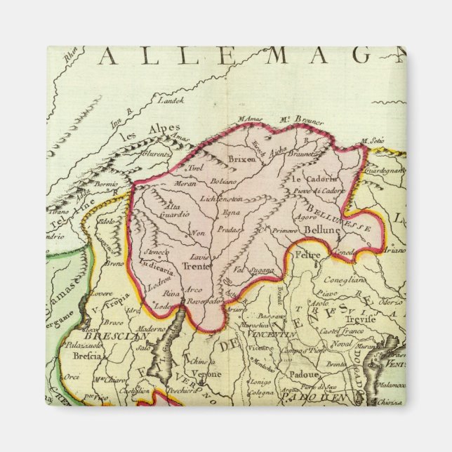 Imã Croácia, Eslovênia, Itália (Frente)