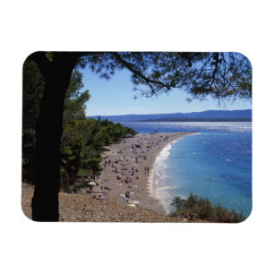 Ímã Croácia, Ilha Brac, Bol, Praia Golden Cape