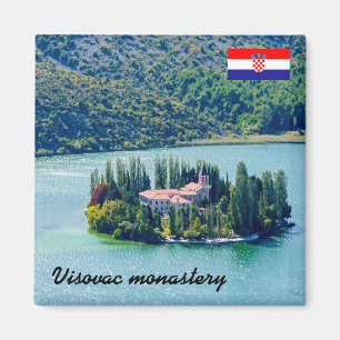 Imã Croácia - Ilha do mosteiro de Visovac