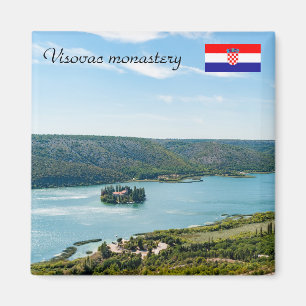 Imã Croácia - Ilha do mosteiro de Visovac