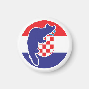 Imã Croácia Marten Bandeira Nacional da Croácia