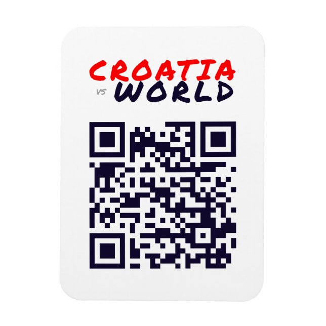 Ímã CROÁCIAvsMUNDO (Vertical)