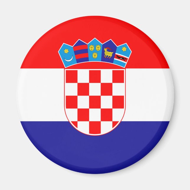 Imã Croatia Flag (Frente)