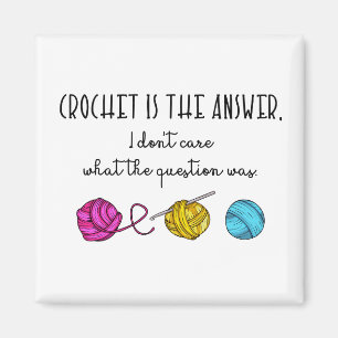 Imã Crochet Is the Answer, Crochet Lover