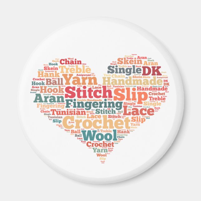 Imã Crochet Magnet (Frente)