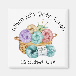 Imã Crochet On Personalizado