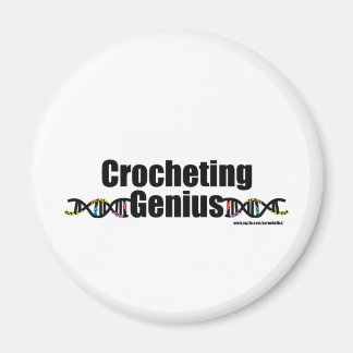 Imã Crocheting Genius DNA Merchandise