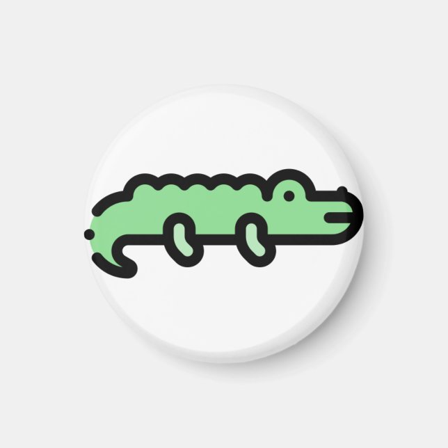 Imã Crocodilo (Frente)