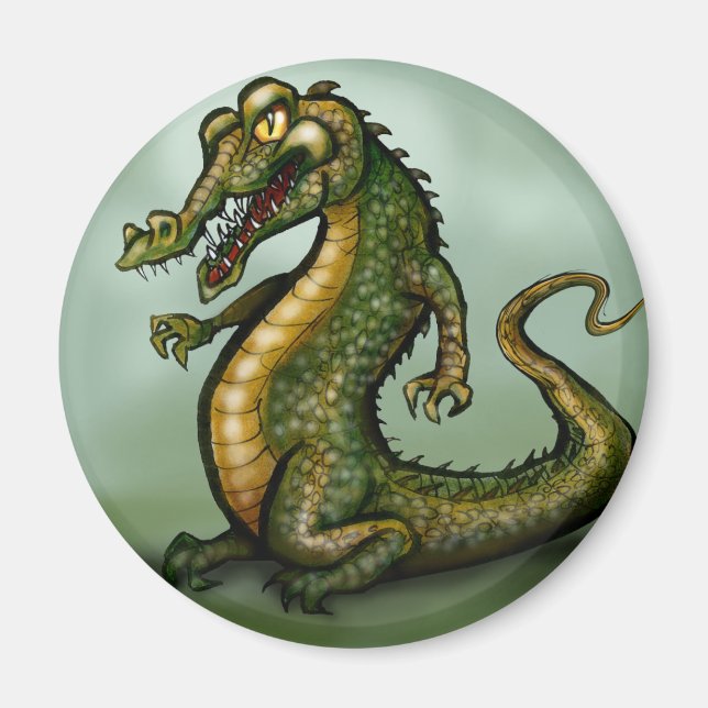 Imã Crocodilo (Frente)