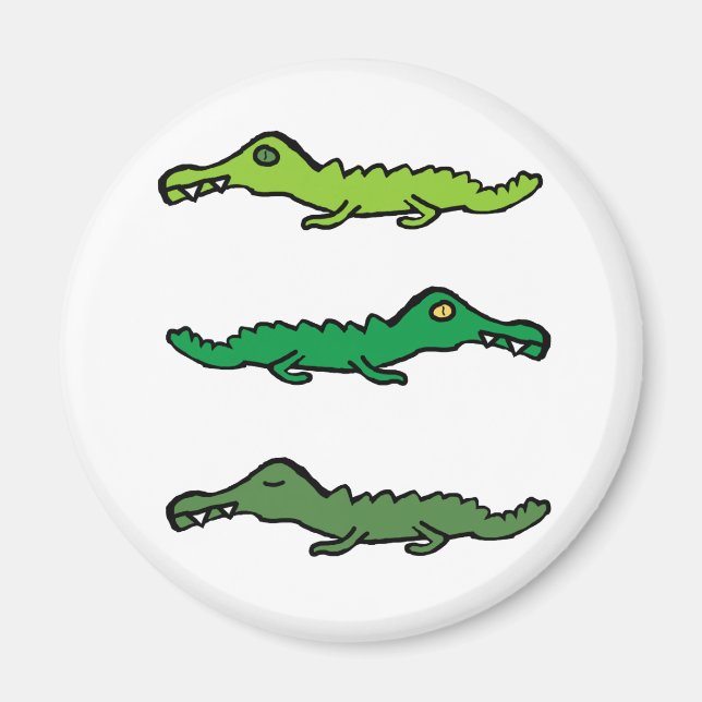 Imã Crocodilo (Frente)