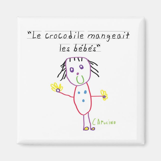 Imã Crocodilo (Frente)