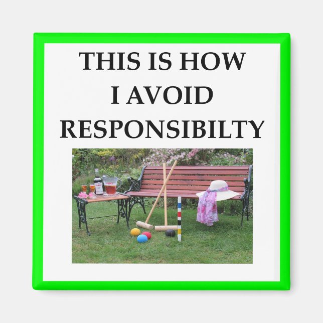 IMÃ CROQUET (Frente)