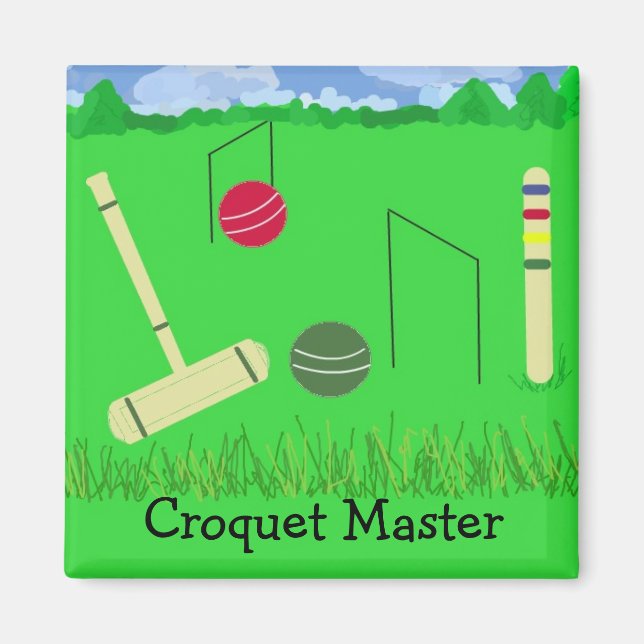 Imã Croquet Master (Frente)