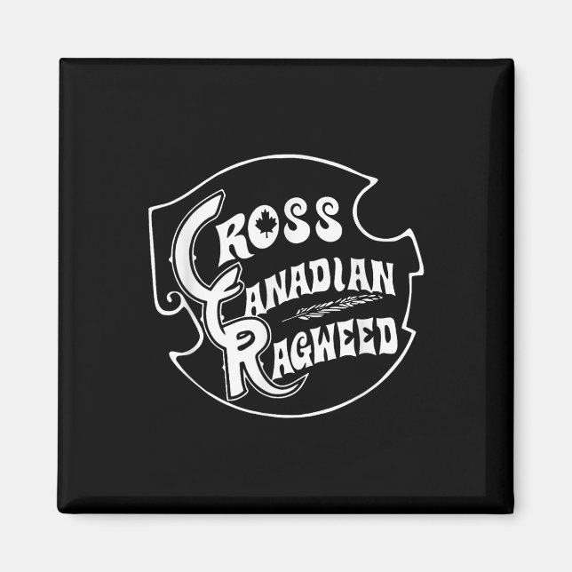 Imã Cross Canadense Ragweed Vintage (Frente)