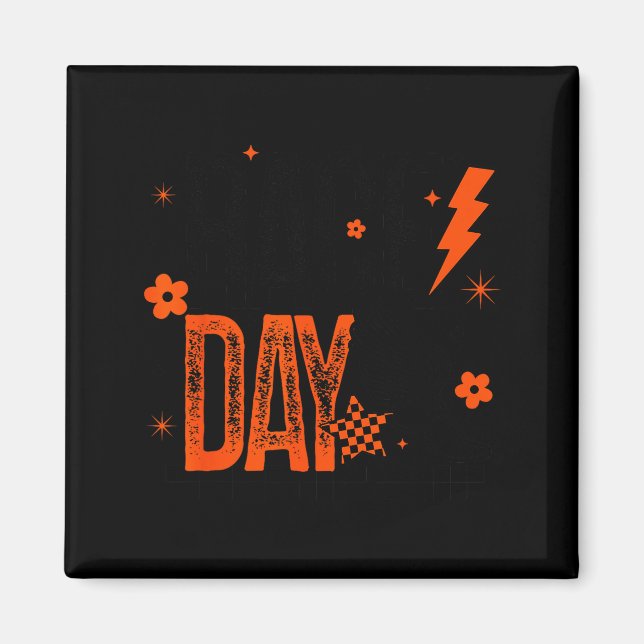 Imã Cross Country Race Day Runner Track And Field Oran (Frente)