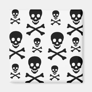 Imã Crossbones do crânio N