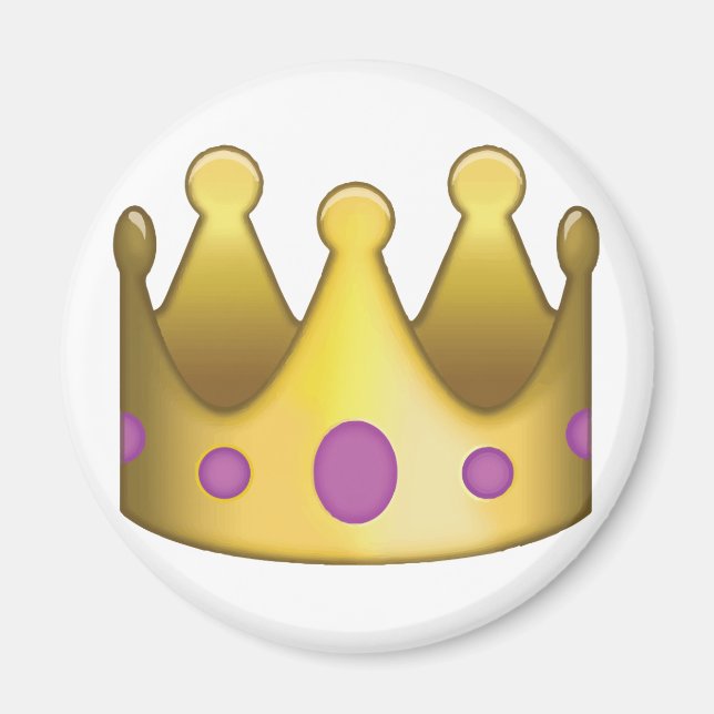 Imã Crown emoji (Frente)