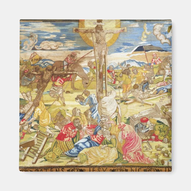 Imã Crucificação, 1609 (bordados) (Frente)