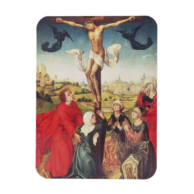 Ímã Crucificação, c.1510 (óleo no painel) (Vertical)