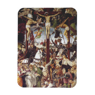 Ímã Crucificação de Jesus por Gaudenzio Ferrari