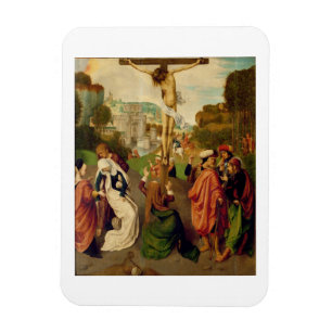 Ímã Crucificação (óleo no painel)