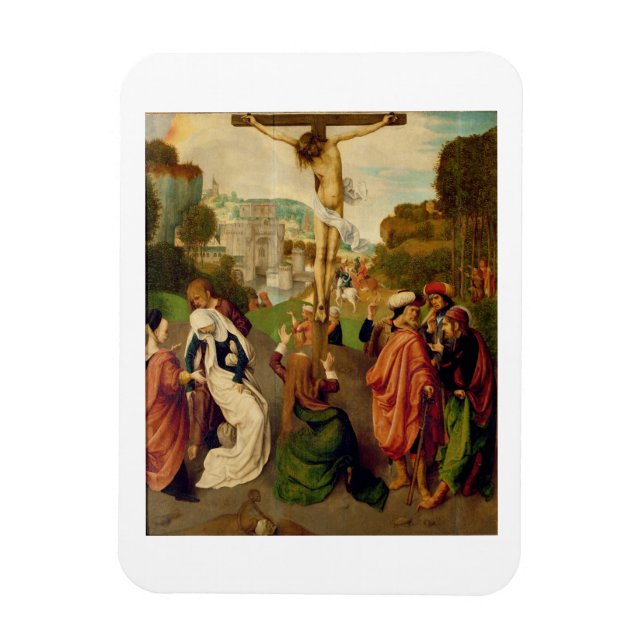 Ímã Crucificação (óleo no painel) (Vertical)