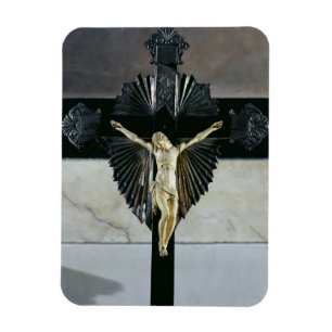 Ímã Crucificação, século XVII (marfim)