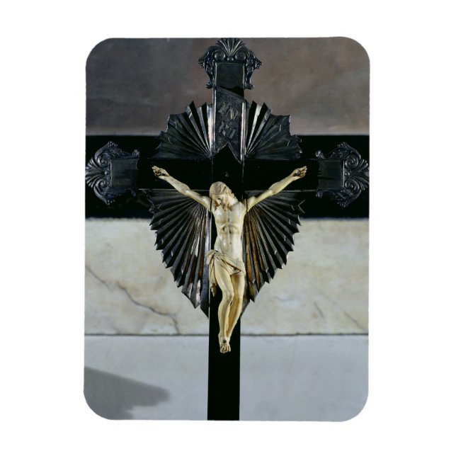 Ímã Crucificação, século XVII (marfim) (Vertical)