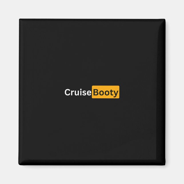 Imã Cruise Booty - Y Cruising Bon Voyage Gifts  (Frente)
