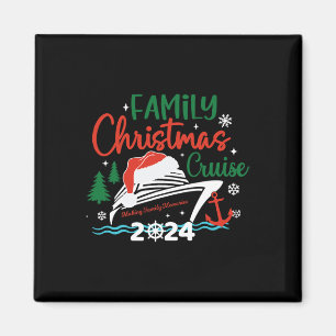 Imã Cruise de Natal da Família 2024 Feliz Cruisemas Xm