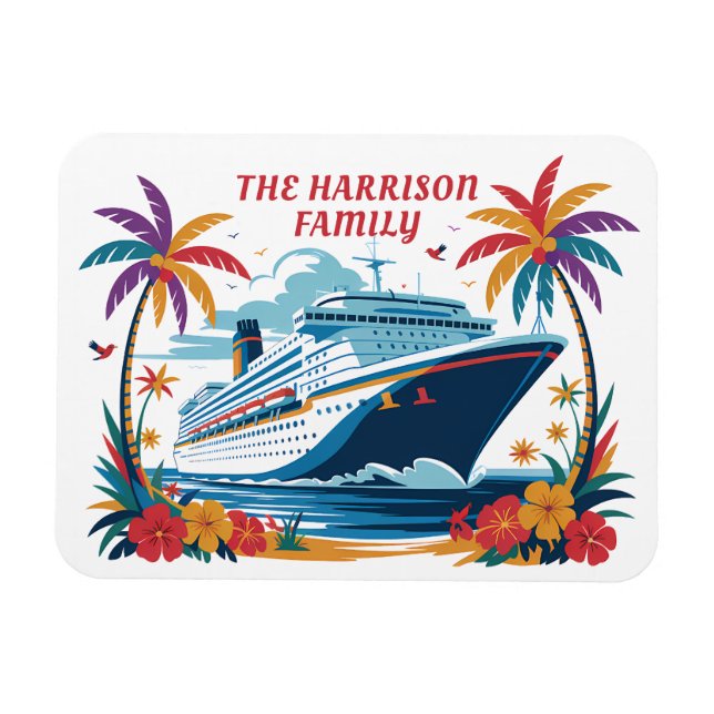 Ímã Cruise Ship Stateroom Magnet (Horizontal)