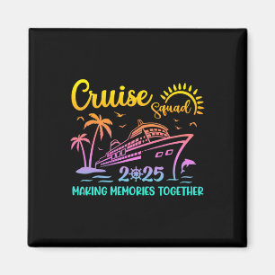 Imã Cruise Squad 2025 Family Friends Vacation Matching
