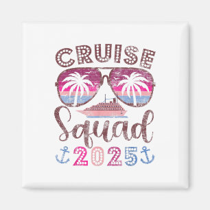 Imã Cruise Squad 2025 Family Friends Vacation Matching