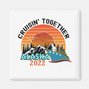 Imã Cruisin Together Alaska Viagem Vacin