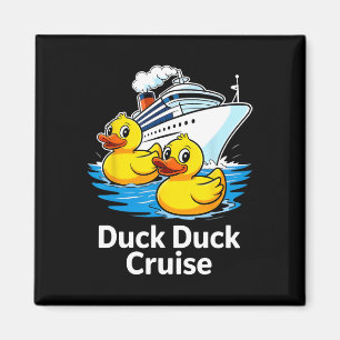 Imã Cruising Ducks Pato Pato Cruzeiro Férias em Famíli
